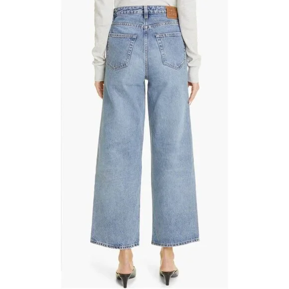 NWT TOTEME Flare Jeans Worn Blue Size 27 - Picture 3 of 11
